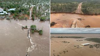 澳大利亚遭遇洪水危机，国防军出动军机救援