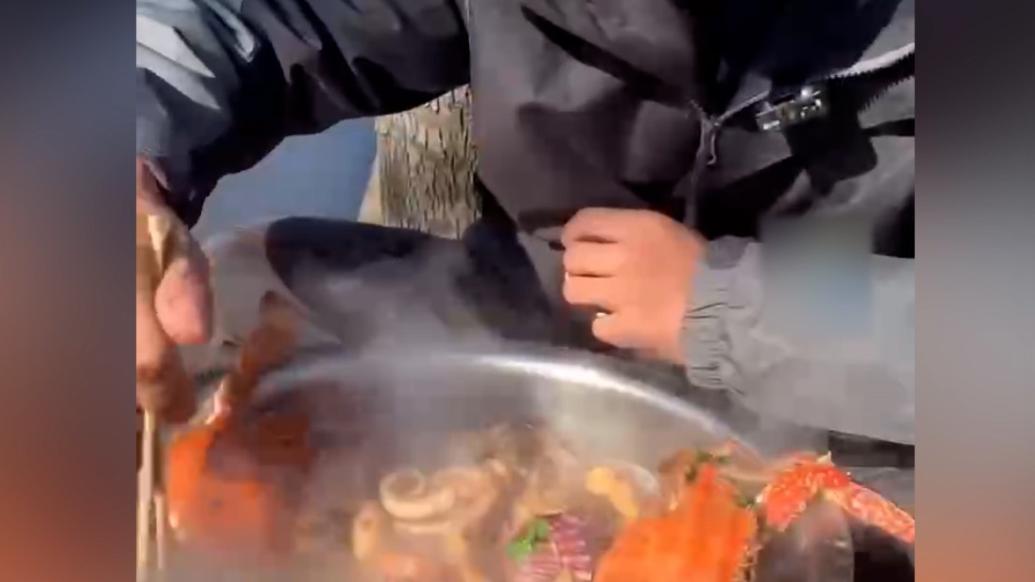 山東大集熱鬧非凡，100塊就能實現“海鮮自由”