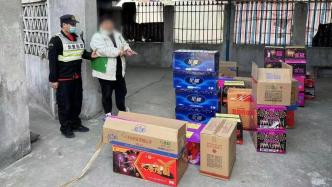 过年不能忘安全！两名非法制售烟花爆竹人员已被上海警方处罚