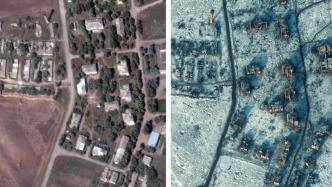 俄乌战争｜半年卫星对比图：双方争夺战略要地索列达尔控制权
