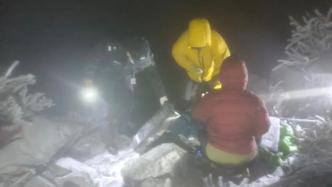 两女孩浙西天池赏雪被困“网红打卡点”：海拔1100米、-15℃
