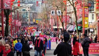 直播录像丨温哥华春节大巡游“盛装”回归，曾因疫情暂停两年