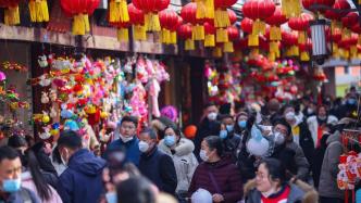 春节假期江苏接待国内游客量恢复至2019年同期的121%