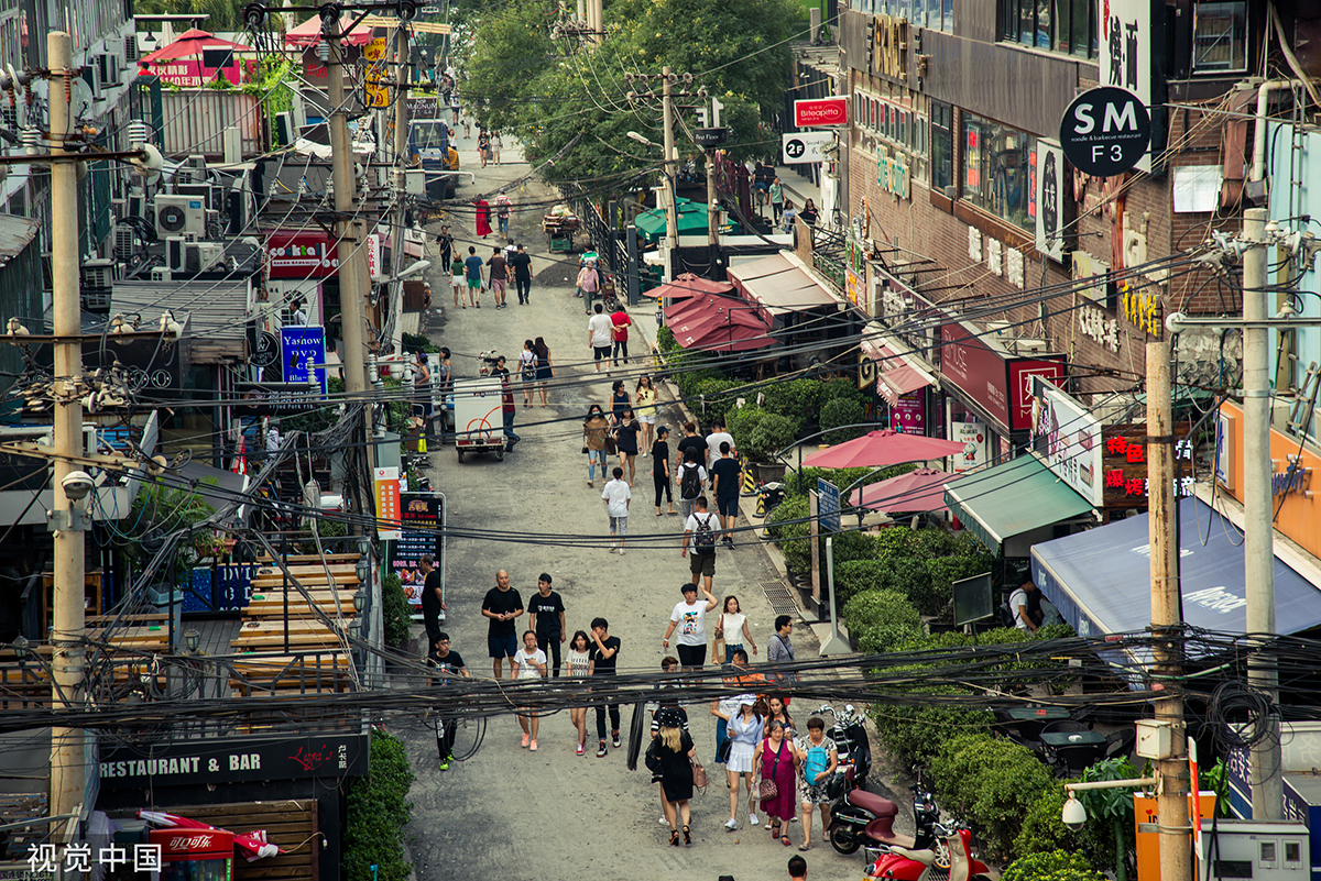 北京街景图片 三里屯图片