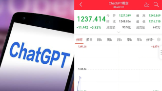 ChatGPT概念股连涨4日今下跌，百度要推“国产版”