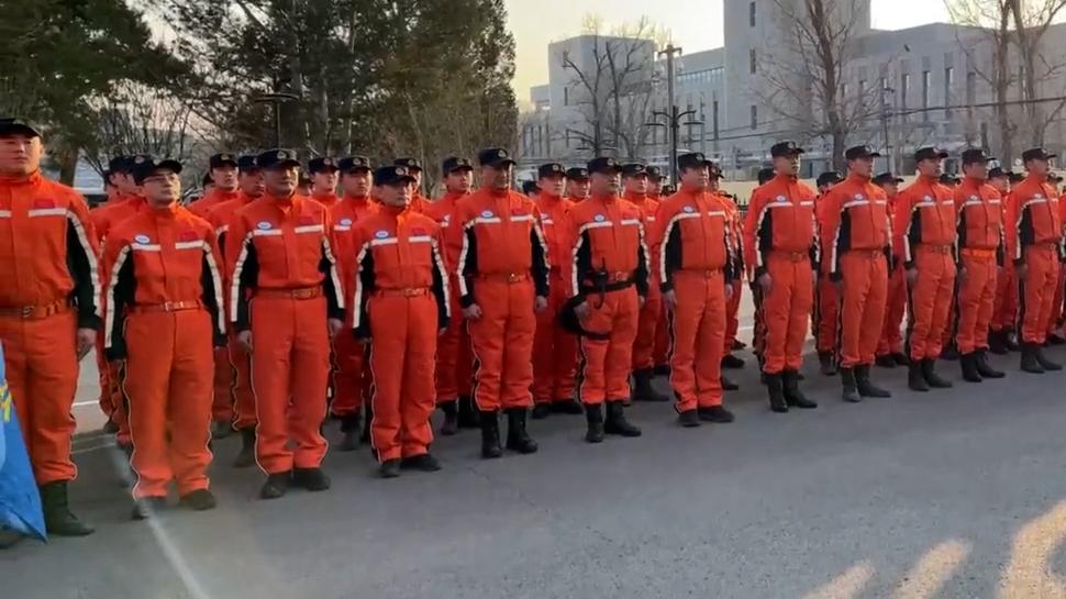 中国救援队赴土耳其实施国际救援