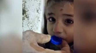 叙利亚“小难民”被埋45小时获救，一个鬼脸让人破防