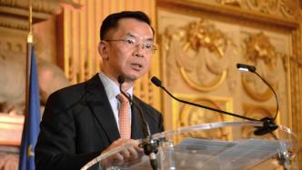 中国驻法大使：中国政府和人民坚决实现祖国统一
