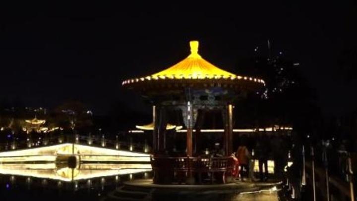 云南昆明推出夜景燈光秀，豐富市民游客的文化生活