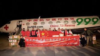 中国首批医疗物资运抵叙利亚