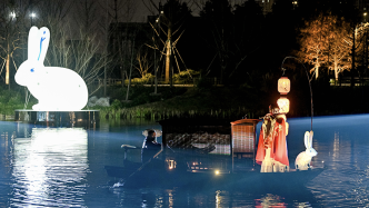古典园林、十二花神……上海首场古典园林光影秀元宵夜启幕