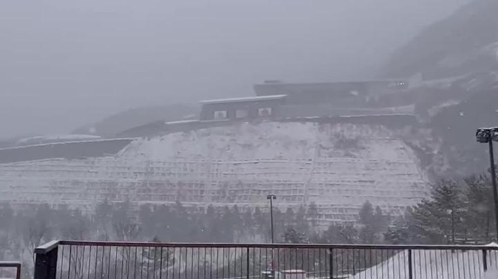 銀裝素裹!北京迎來降雪天氣