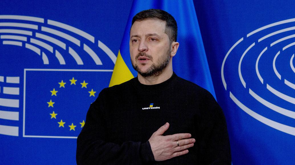 泽连斯基欧洲议会演讲：乌克兰和欧洲正为生存而战