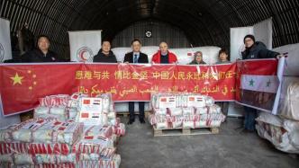 在叙华侨华人向叙利亚地震灾区捐赠物资
