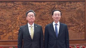 外交部副部长孙卫东会见韩国驻华大使郑在浩