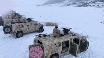 新疆军区合成团围绕多种武器，组织极寒环境射击考核