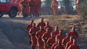 大理州森林消防支队一季度野外驻训拉开帷幕