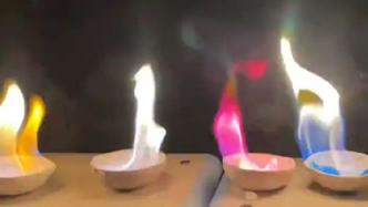 陕西一化学老师演示金属燃烧，引发学生集体欢呼