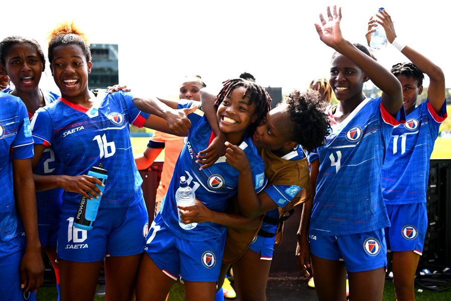 海地女足晋级世界杯决赛圈。