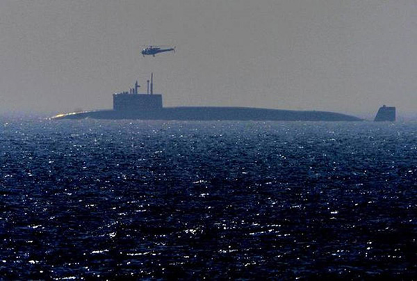 印度“歼敌者”级核潜艇。