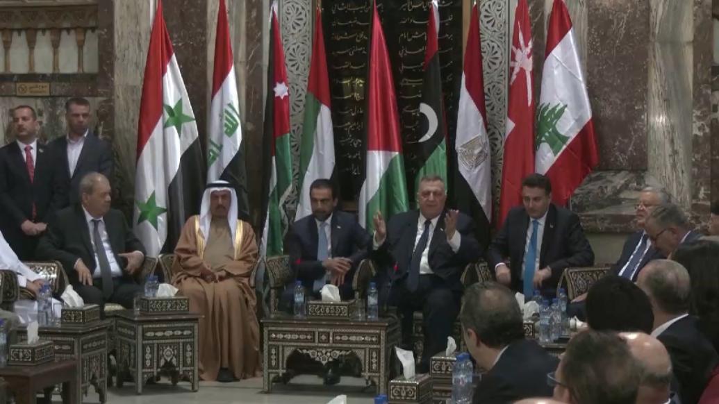 阿拉伯议会联盟代表团访问叙，关系有望回暖