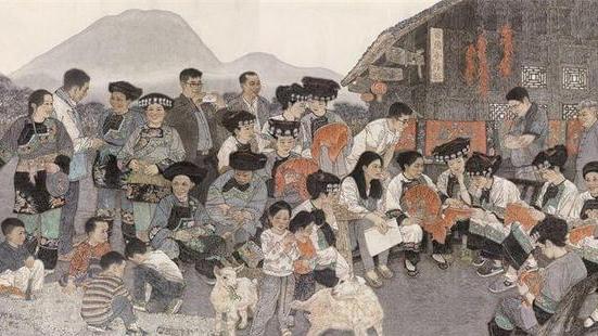 美术学院教授用中国画记录家乡：让更多人了解湘西
