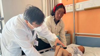 15名来自西藏的髋关节发育不良患儿，在上海接受公益手术