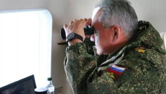 巴赫穆特激战之际，俄国防部长绍伊古视察乌东前线部队
