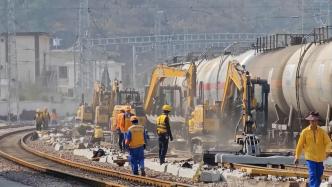 南昆铁路全面展开大修施工，将持续至6月份结束