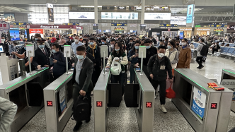 铁路上海站春游运输开启，预计发送旅客1065万人