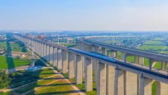 串联苏南多个强县，沪宁沿江高铁8月底将具备通车条件