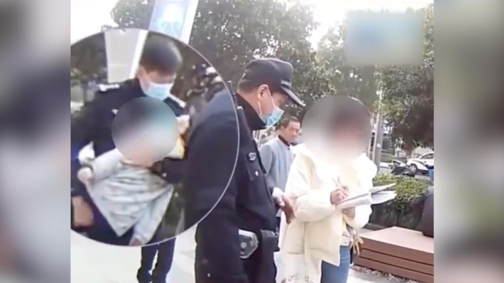 男童亂跑走失，民警找到后秒變“人販子”現身說法