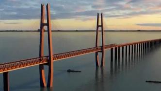 世界最长跨海铁路桥开工