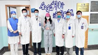 左肾巨大肿瘤挤压25岁女孩腹腔脏器，上海医生完成拆弹保肾