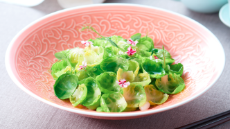 鮑魚(yú)小籠、青汁饅頭……上海豫園老字號(hào)解鎖時(shí)令食材新吃法