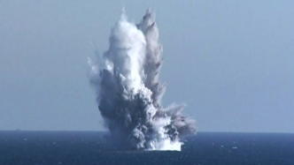 朝鲜首度公开核无人潜水攻击艇，称可攻击敌方港口“掀起海啸”