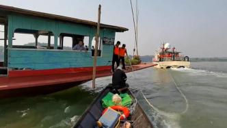 老挝籍触礁遇险商船获救：8名船员无伤亡