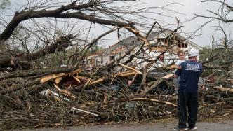 龙卷风肆虐美国，小镇被夷为平地，超2000万人受影响