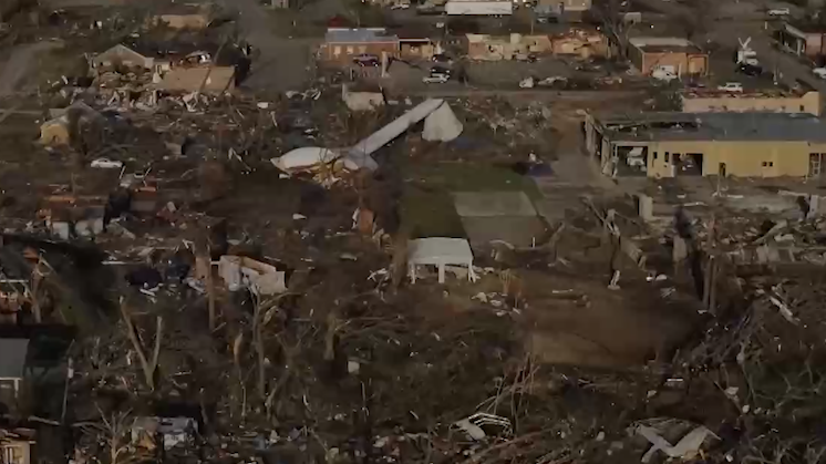 龙卷风肆虐，美国密西西比州进入“重大灾难状态”