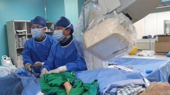通过清醒ECMO，上海医生为91岁高危患者植入心脏支架