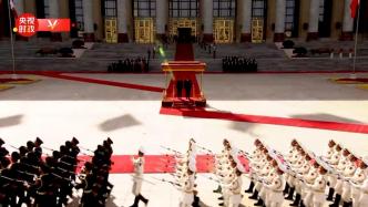 国家主席习近平举行仪式欢迎法国总统马克龙访华
