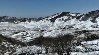 重庆巫溪：春雪润红池，雪霁美如画