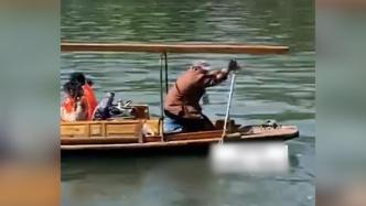 在杭州西湖遭遇划船刺客 ：时间“缩水”半小时