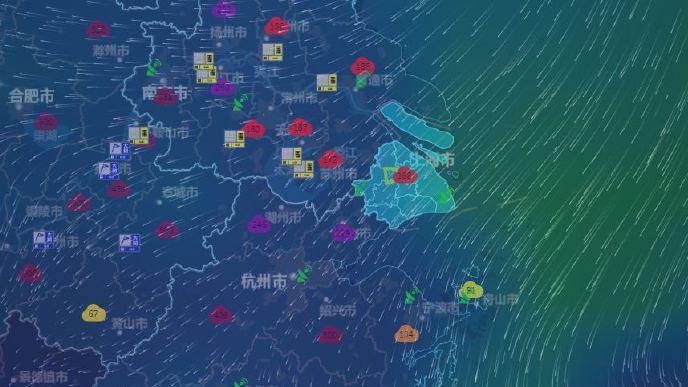 上海今天中午前仍有浮塵侵擾，下午將好轉