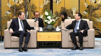 上海市长会见德国杜塞尔多夫市长，期待促进双向投资，共同开拓世界市场