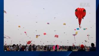 又见纸鸢飞满天——第40届潍坊国际风筝会开幕