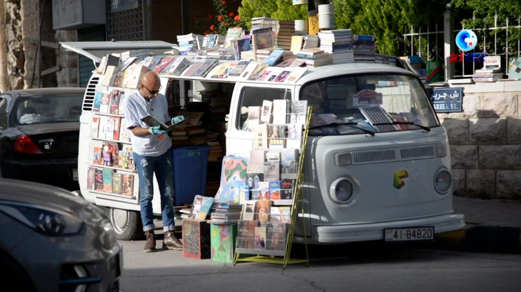 約旦流動書車為讀者帶來獨特閱讀體驗