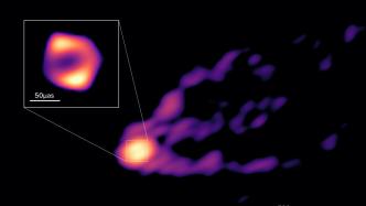 M87黑洞有了新照片，其阴影与强大喷流成像首次发布