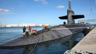 美国火力最强战略导弹核潜艇将访韩，系四十年来首次
