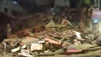 景德镇一房屋发生坍塌事故，应急管理局：正在救援